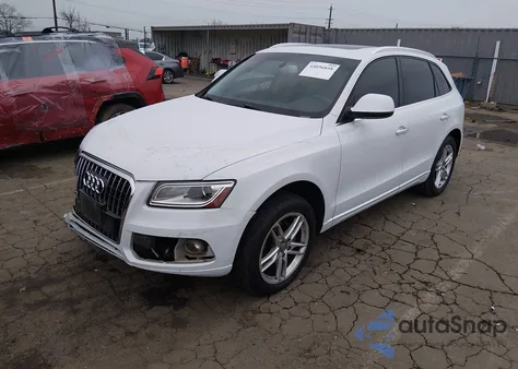 2015 Audi Q5 2.0T Premium z USA, uszkodzony, nr VIN WA1LFAFP5FA050671